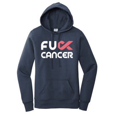 Fuckcute Giftcancer Meaningful Gift Cute Gift Fuckcute Giftbreast Cancer Awarene Women's Pullover Hoodie