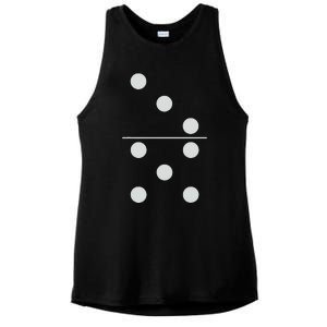 Funny Group Matching Halloween Costume Domino Dominoes 35 Ladies PosiCharge Tri-Blend Wicking Tank