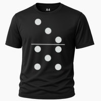 Funny Group Matching Halloween Costume Domino Dominoes 35 Cooling Performance Crew T-Shirt