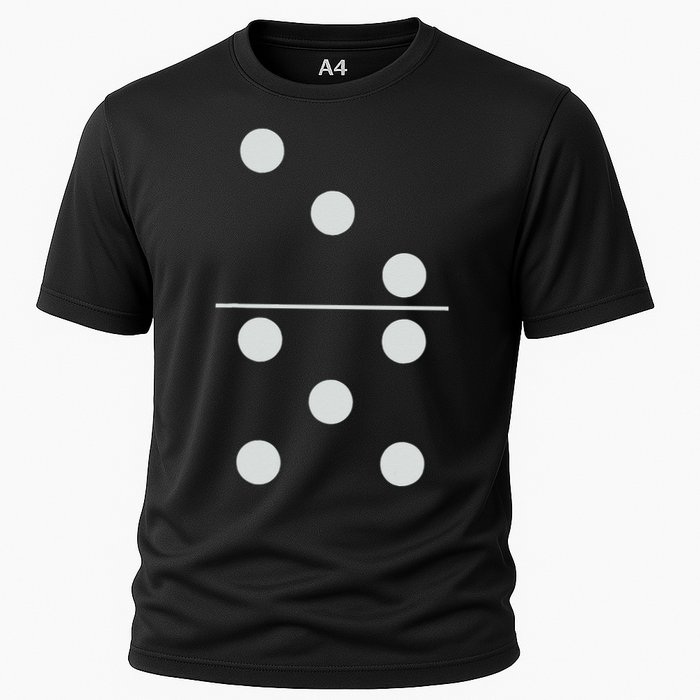 Funny Group Matching Halloween Costume Domino Dominoes 35 Cooling Performance Crew T-Shirt