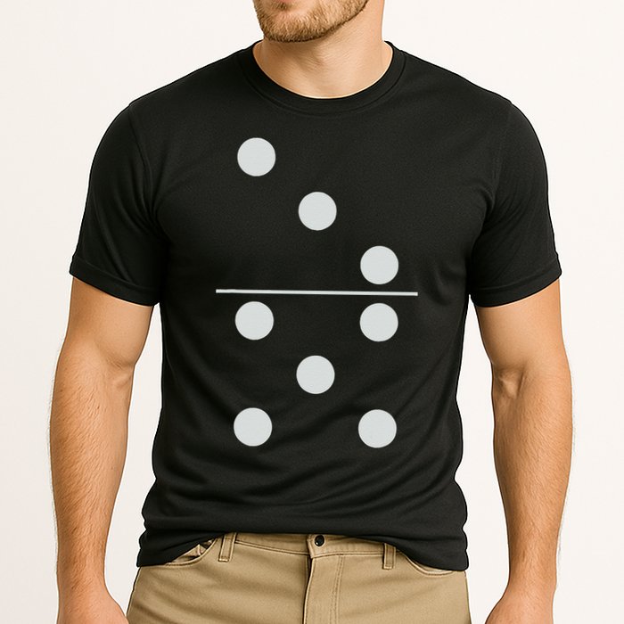 Funny Group Matching Halloween Costume Domino Dominoes 35 Cooling Performance Crew T-Shirt