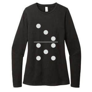 Funny Group Matching Halloween Costume Domino Dominoes 35 Womens CVC Long Sleeve Shirt