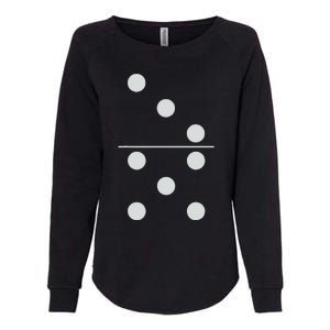 Funny Group Matching Halloween Costume Domino Dominoes 35 Womens California Wash Sweatshirt