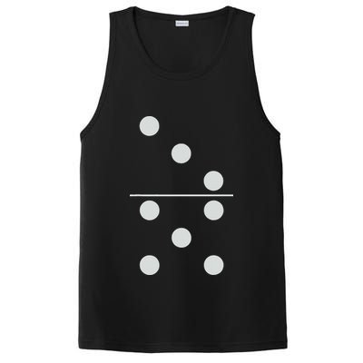 Funny Group Matching Halloween Costume Domino Dominoes 35 PosiCharge Competitor Tank