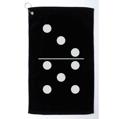 Funny Group Matching Halloween Costume Domino Dominoes 35 Golf Towel