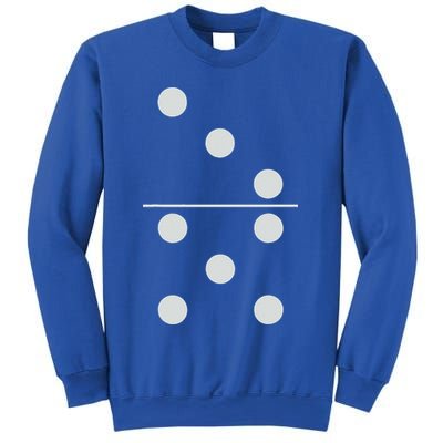Funny Group Matching Halloween Costume Domino Dominoes 35 Sweatshirt