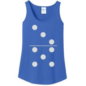 Funny Group Matching Halloween Costume Domino Dominoes 35 Ladies Essential Tank