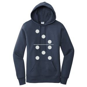 Funny Group Matching Halloween Costume Domino Dominoes 35 Women's Pullover Hoodie