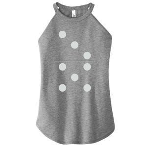 Funny Group Matching Halloween Costume Domino Dominoes 35 Women's Perfect Tri Rocker Tank