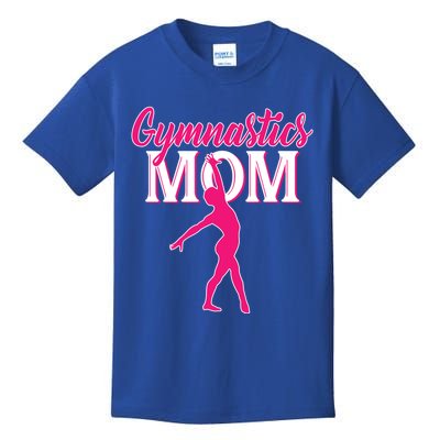 Funny Gymnastics Mom Cute Gymnast Mom Mother's Day Mommy Gift Kids T-Shirt