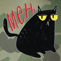 Funny Grumpy Meh Cat Legacy Tie Dye Trucker Hat