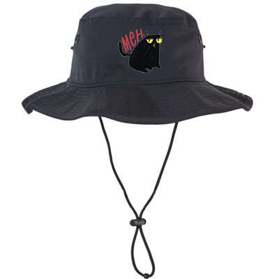 Funny Grumpy Meh Cat Bucket Hat