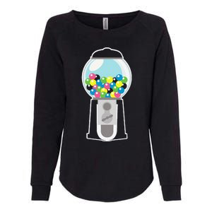 Fun Gumball Machine Costume CANDY GUM HALLOWEEN BIRTHDAY Womens California Wash Sweatshirt