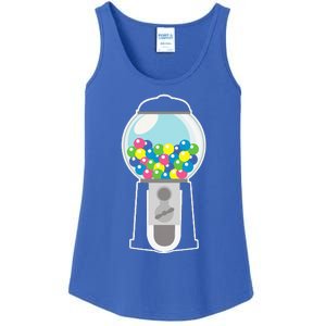 Fun Gumball Machine Costume CANDY GUM HALLOWEEN BIRTHDAY Ladies Essential Tank