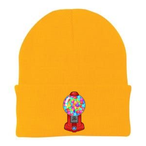 Funny Gumball Machine Halloween Gum Dispenser Easy Costume Knit Cap Winter Beanie