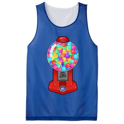 Funny Gumball Machine Halloween Gum Dispenser Easy Costume Mesh Reversible Basketball Jersey Tank