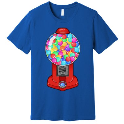 Funny Gumball Machine Halloween Gum Dispenser Easy Costume Premium T-Shirt