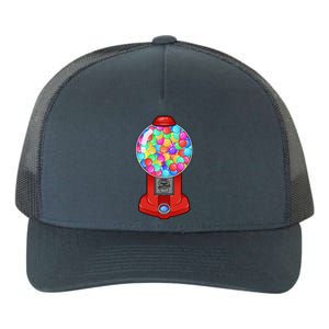 Funny Gumball Machine Halloween Gum Dispenser Easy Costume Yupoong Adult 5-Panel Trucker Hat