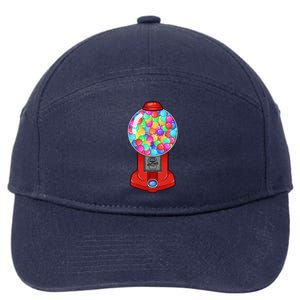 Funny Gumball Machine Halloween Gum Dispenser Easy Costume 7-Panel Snapback Hat