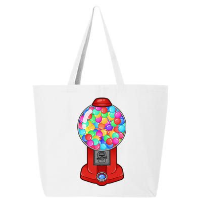 Funny Gumball Machine Halloween Gum Dispenser Easy Costume 25L Jumbo Tote