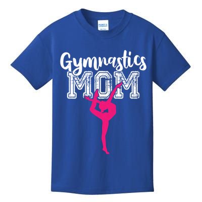 Funny Gymnastics Mom Cute Gymnast Mom Mother's Day Gift Kids T-Shirt