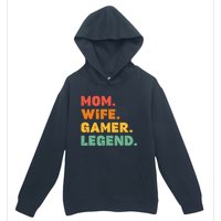 Funny Gamer Mom Wife Gamer Legend Gaming Women Video Game Urban Pullover Hoodie