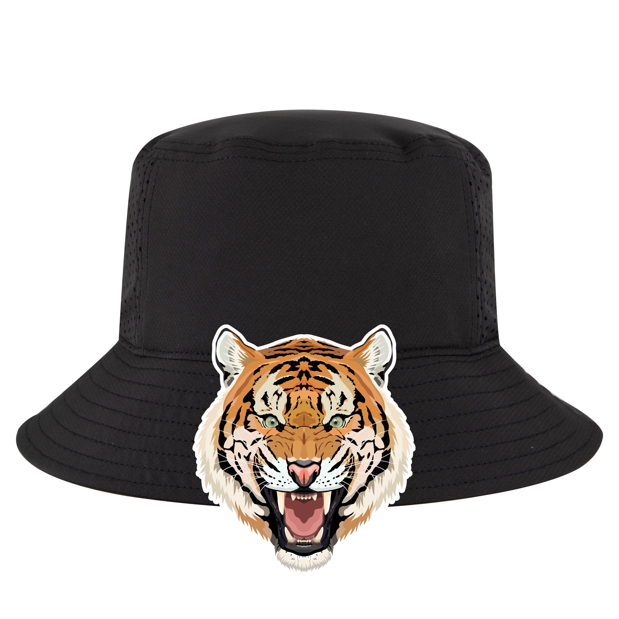 Funny Growling Mouth Open Bengal Tiger Impact Tech Backpack