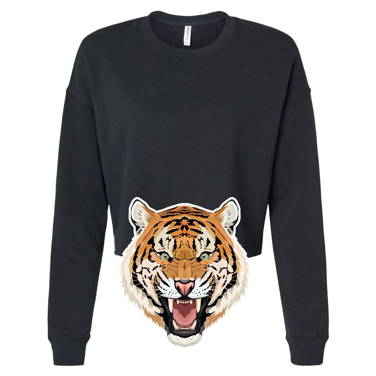 Funny Growling Mouth Open Bengal Tiger Impact Tech Backpack