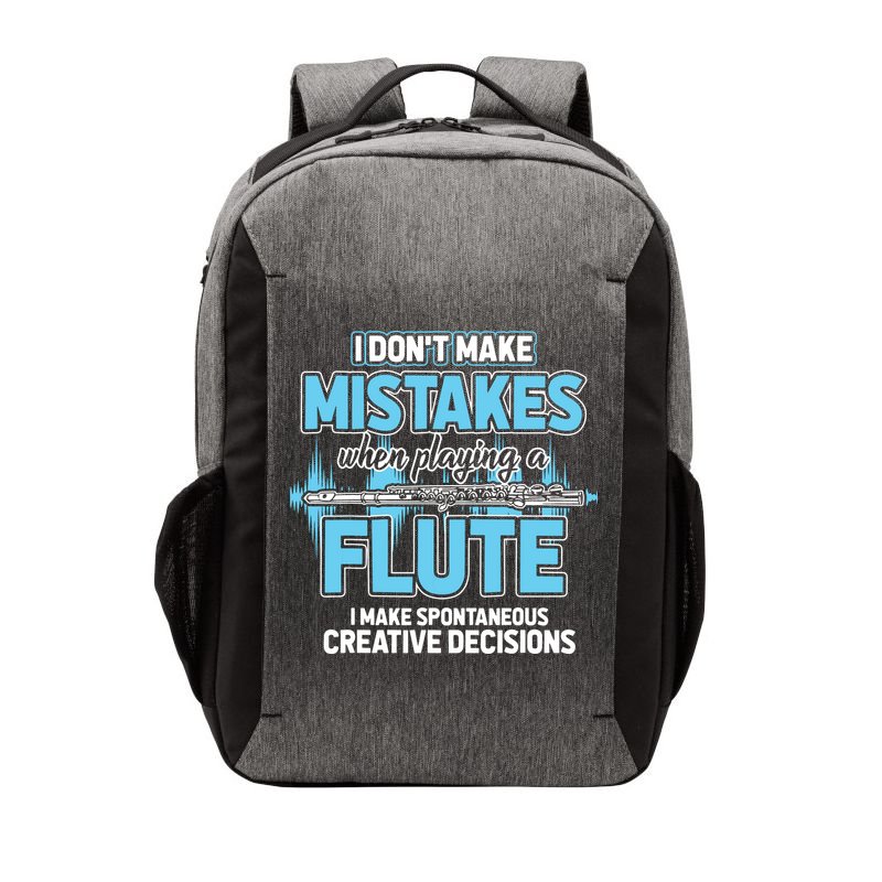 Flutist Gifts Musician Musical Instrument Flute Vector Backpack