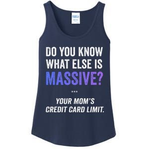 Funny Gaming Meme Massive Credit Card Limit Your Mom Ladies Essential Tank