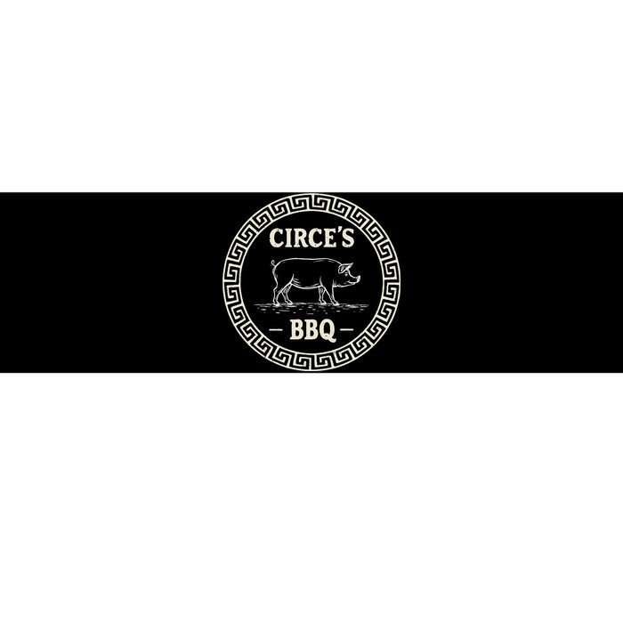 Funny Greek Mythology CirceS Bbq The Odyssey Bumper Sticker