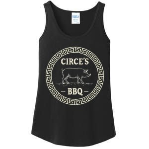 Funny Greek Mythology CirceS Bbq The Odyssey Ladies Essential Tank