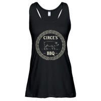 Funny Greek Mythology CirceS Bbq The Odyssey Ladies Essential Flowy Tank