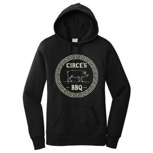 Funny Greek Mythology CirceS Bbq The Odyssey Women's Pullover Hoodie