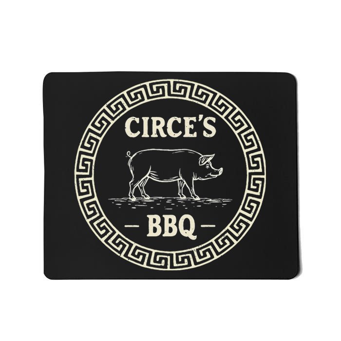 Funny Greek Mythology CirceS Bbq The Odyssey Mousepad