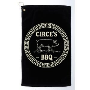 Funny Greek Mythology CirceS Bbq The Odyssey Platinum Collection Golf Towel