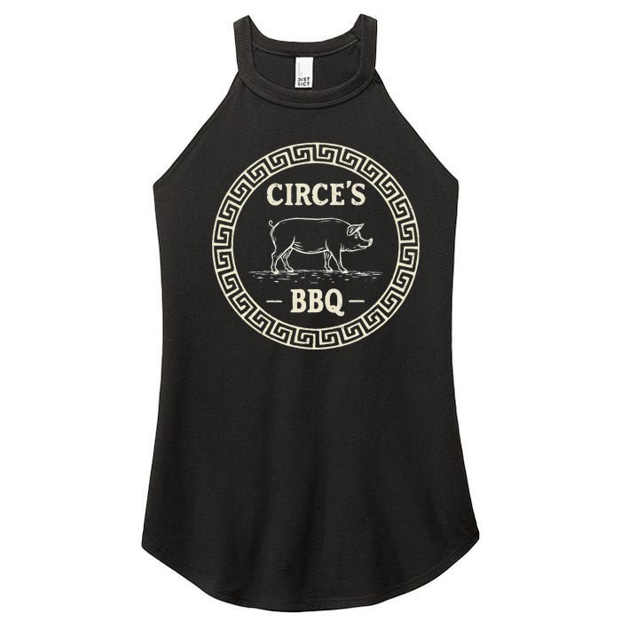 Funny Greek Mythology CirceS Bbq The Odyssey Women's Perfect Tri Rocker Tank