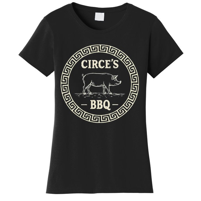 Funny Greek Mythology CirceS Bbq The Odyssey Women's T-Shirt