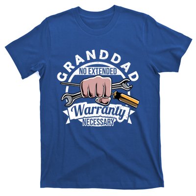 Funny Granddad Mr Fix It Handy My Tools Mechanic Grandpa Gift T-Shirt