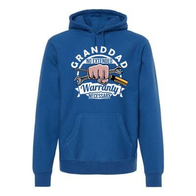 Funny Granddad Mr Fix It Handy My Tools Mechanic Grandpa Gift Premium Hoodie