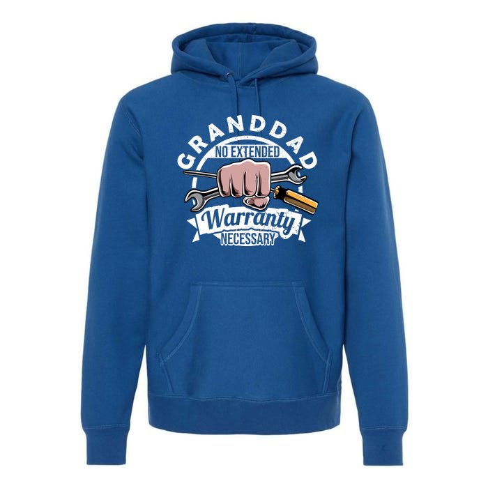 Funny Granddad Mr Fix It Handy My Tools Mechanic Grandpa Gift Premium Hoodie