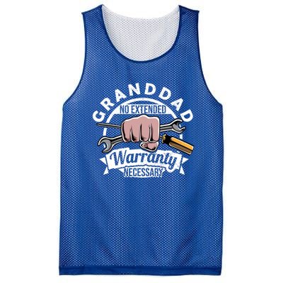 Funny Granddad Mr Fix It Handy My Tools Mechanic Grandpa Gift Mesh Reversible Basketball Jersey Tank