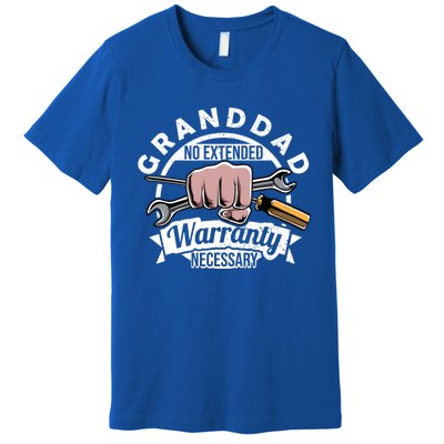 Funny Granddad Mr Fix It Handy My Tools Mechanic Grandpa Gift Premium T-Shirt