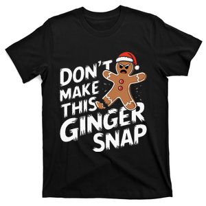 Fun Gingerbread Man Christmas & Graphic T-Shirt