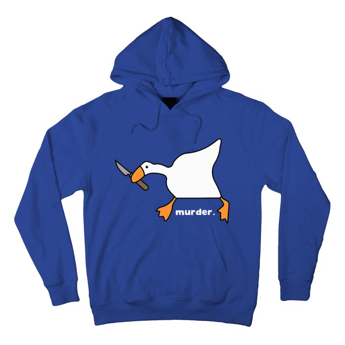 Funny Goose Murder Hoodie