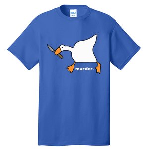 Funny Goose Murder Tall T-Shirt