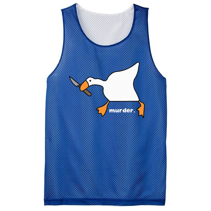 Funny Goose Murder Mesh Reversible Basketball Jersey Tank