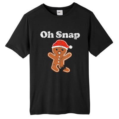 Funny Gingerbread Man Oh Snap Christmas Cookie Costume Tall Fusion ChromaSoft Performance T-Shirt