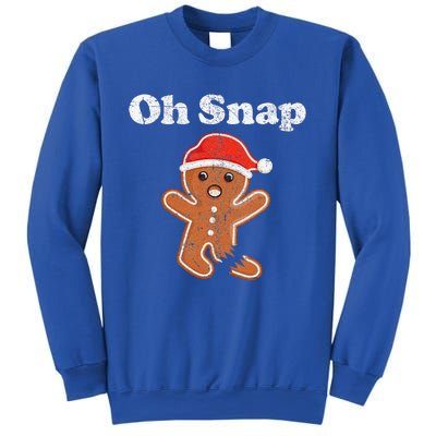 Funny Gingerbread Man Oh Snap Christmas Cookie Costume Sweatshirt