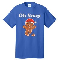 Funny Gingerbread Man Oh Snap Christmas Cookie Costume Tall T-Shirt